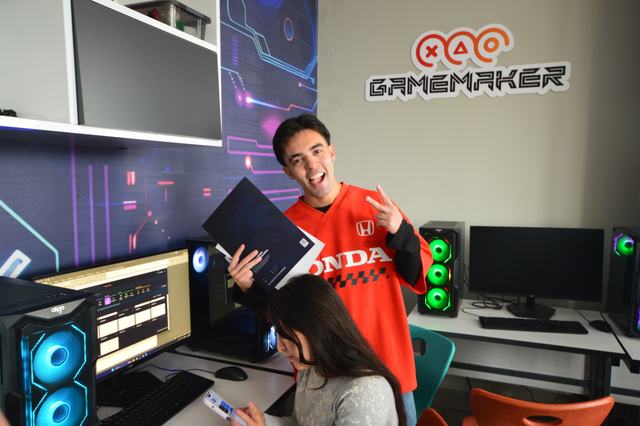 In the GameMaker lab