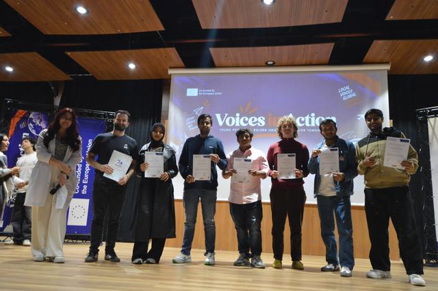 Certificates in hand